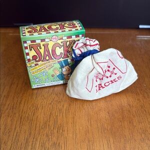 House of Marbles Jacks Classic Game Set with Bag NEW